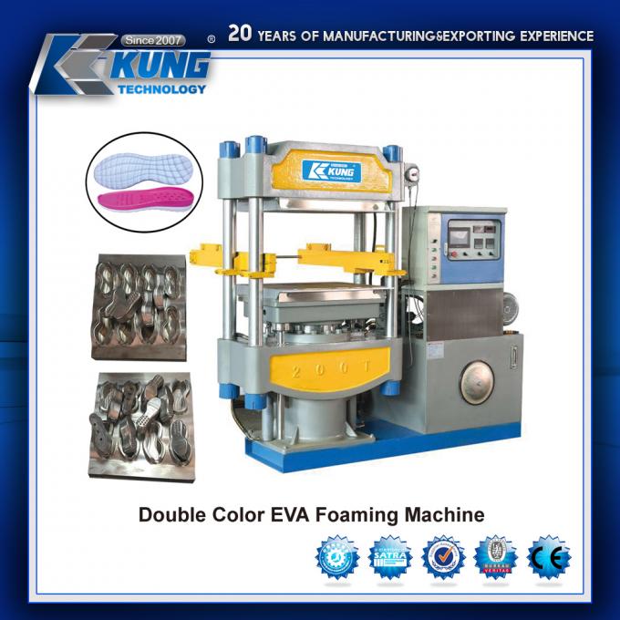 Doppio colore EVA Foaming/pressa di stampaggio