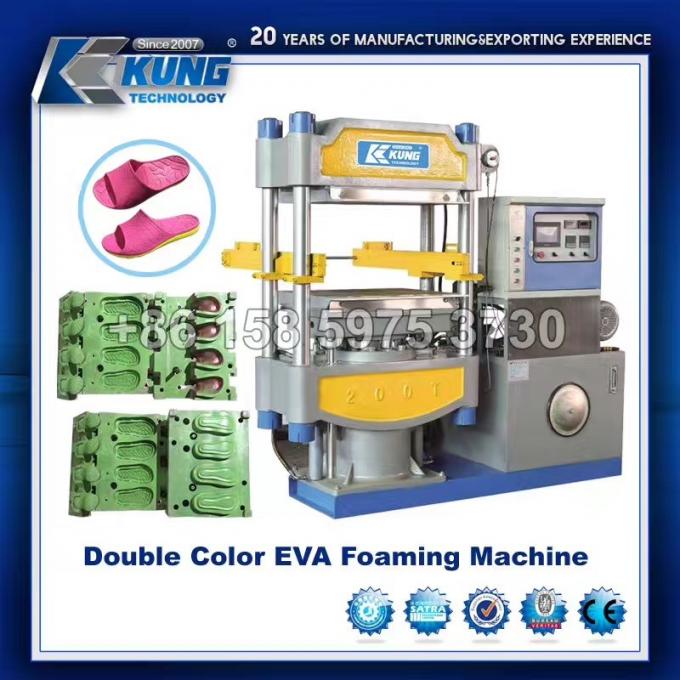 Doppio colore EVA Foaming Machine per EVA Products Making