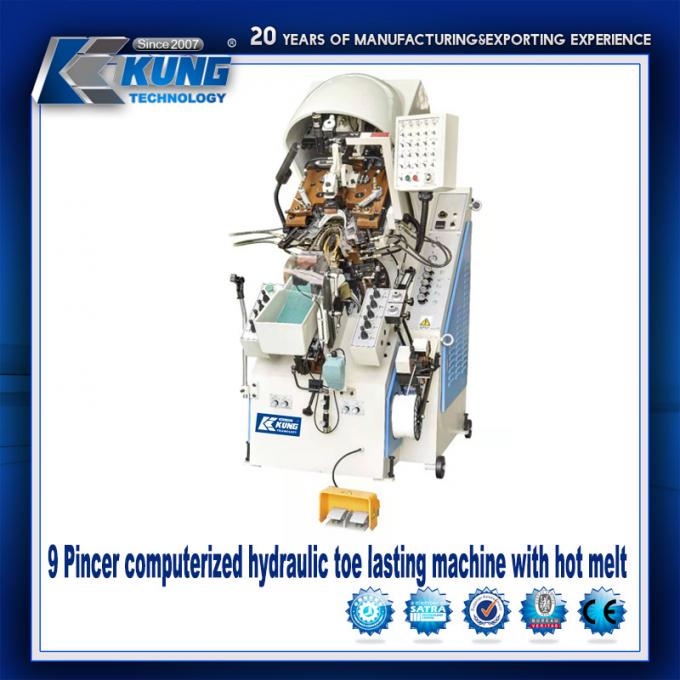 Artiglio idraulico di Toe Lasting Automatic Gluing Machine 9