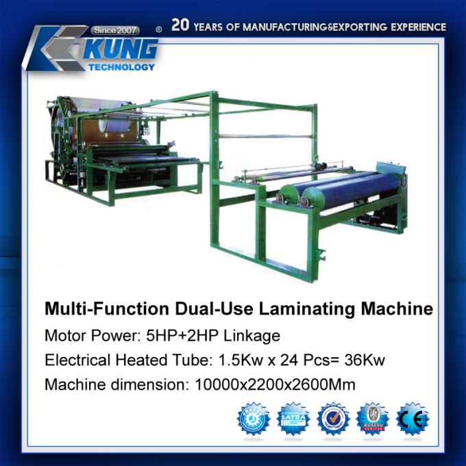 Funzione elettrica antiusura di Mesh Belt Laminating Machine Multi 3