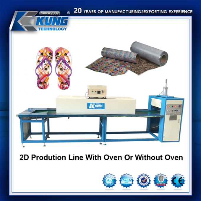 2D linea di produzione della stampatrice di trasferimento del film 1.5m/1.85m/4.5m