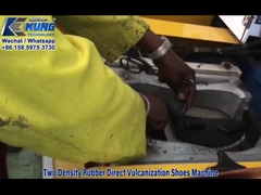 Calzature a vulcanizzazione diretta in gomma a due densità