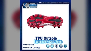 Suole da calcio in TPU