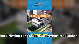 Macchina serigrafica di precisione | Stampa di alta qualità per calzature e materiali per scarpe