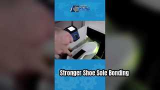 Macchina per irradiazione UV a bassa temperatura per il trattamento superficiale della suola delle scarpe in EVA
